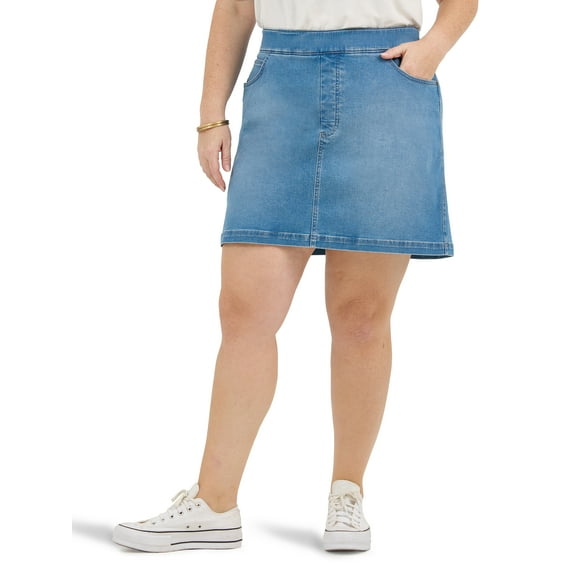 Lee® Womens Plus Pull-On Skort, Sizes 0X-4X