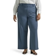 Lee® Women's Plus Pull-On Comfort Waist A-Line Knit Pant