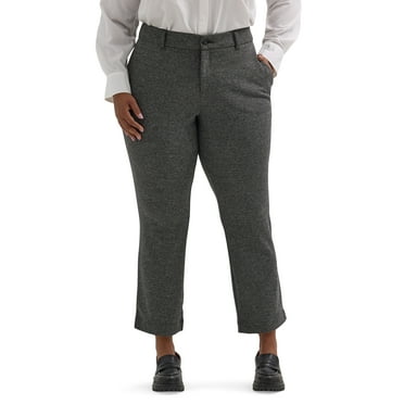 Lee® Women's Plus Regular Fit Straight Knit Pant