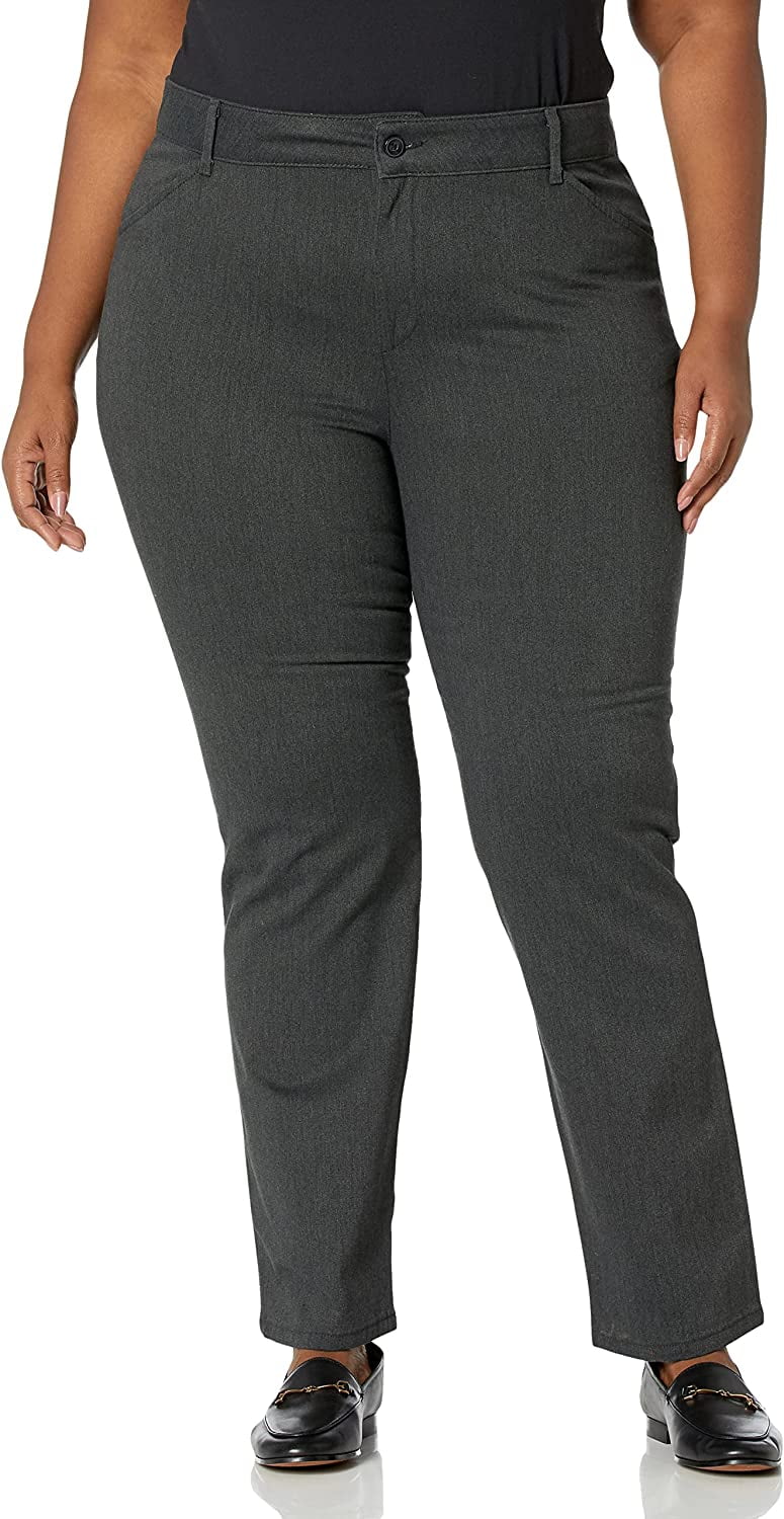 Womens Relaxed Fit Straight Leg Pant (All Day Pant) (Plus) in
