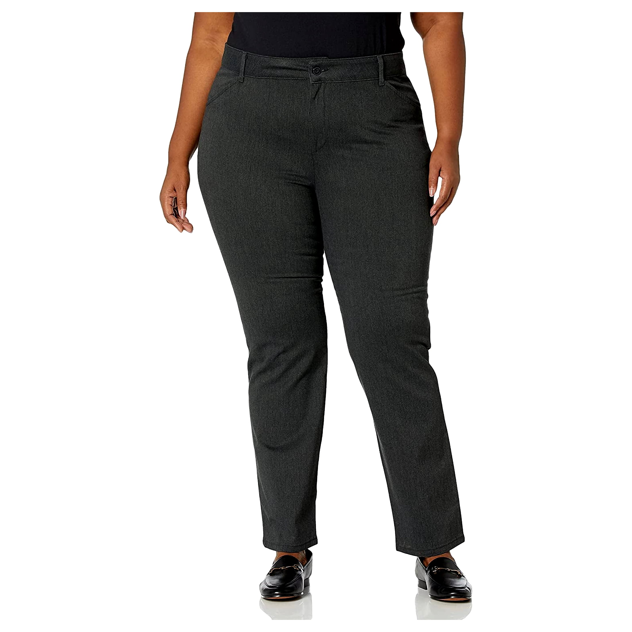 Lee Women's Plus Relaxed Fit Straight Leg Pants