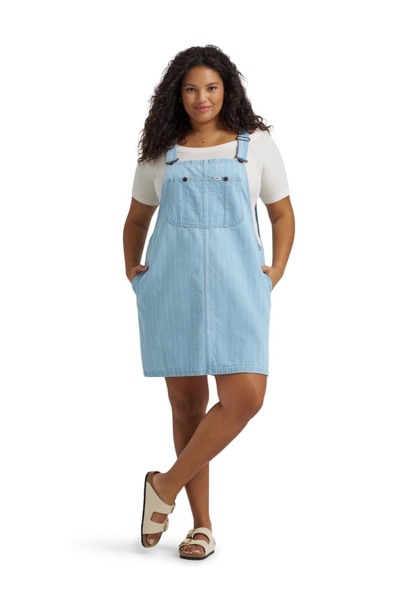 ® Women's Plus Heritage Denim Skirtall Dress, Sizes 0X-4X