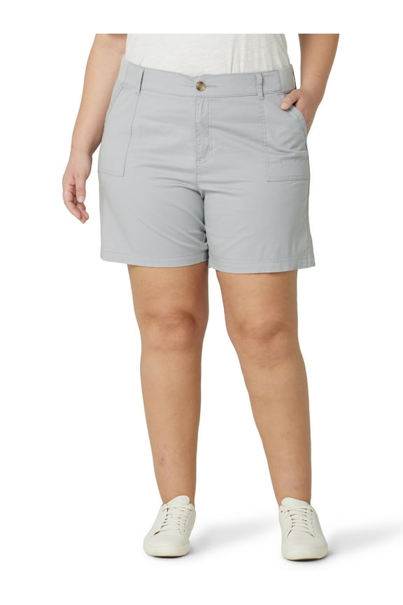 Women's Plus Size 7" Midrise Utility Short