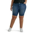 Lee Women's Plus Size 9" Chino Bermuda Shorts