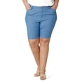 thumbnail image 1 of Lee Women's Plus Size 9" Chino Bermuda Shorts, 1 of 5