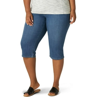 Lee Women's Plus Size Capri Jean