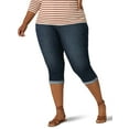 thumbnail image 1 of Lee Women's Plus Size Flex Motion Regular Fit Roll Cuff Capri, 1 of 2
