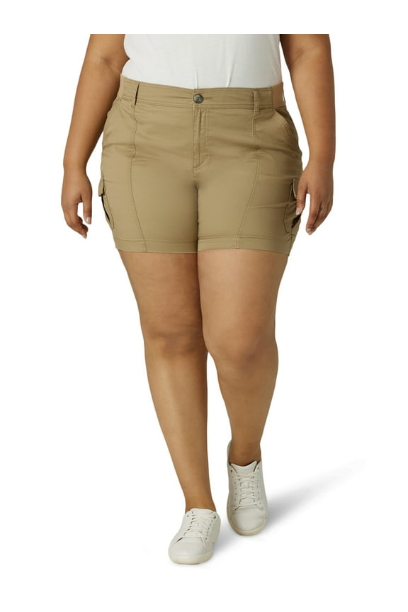 Women's Plus Size Flex-to-Go Cargo Short
