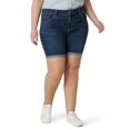 thumbnail image 1 of Lee Women's Plus Size Legendary Rolled Bermuda Short, 1 of 6
