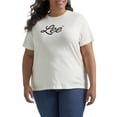 thumbnail image 1 of Lee Women's Plus Size Logo Tee, 1 of 4