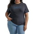 thumbnail image 1 of Lee Women's Plus Size Logo Tee, 1 of 5