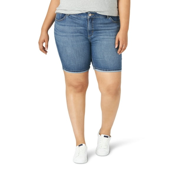 Lee Women's Plus Size Midrise Bermuda Short