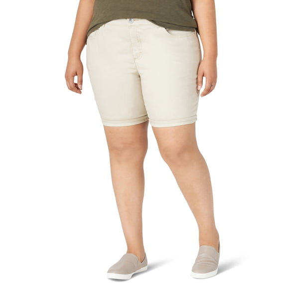 Lee Women's Plus Size Midrise Bermuda Short