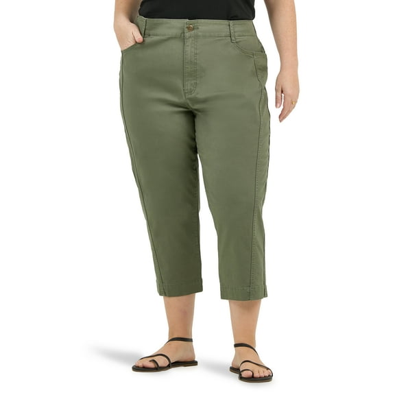 Lee® Womens Plus Capri