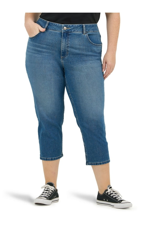 Women's Plus Midrise Capri