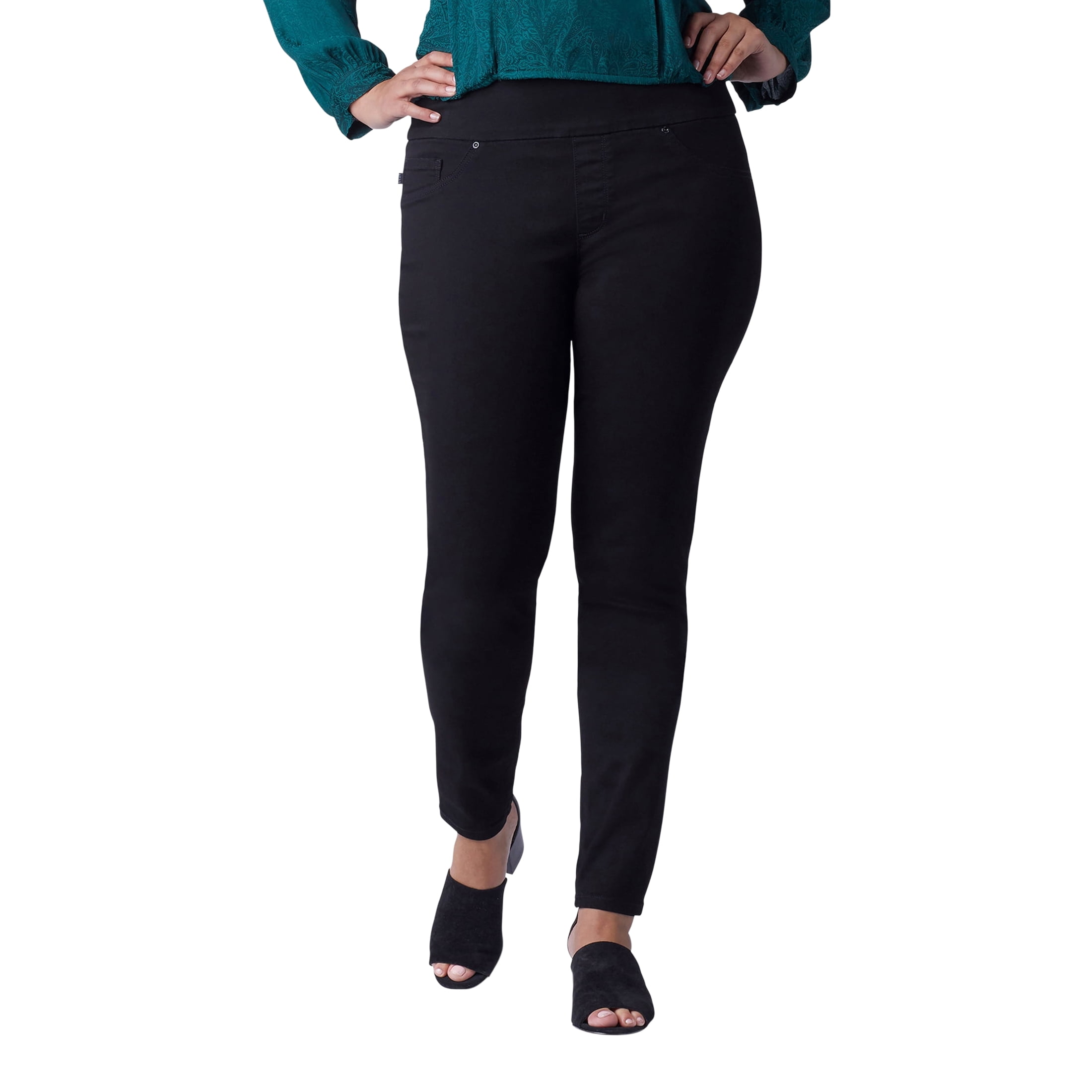 Lee Women's Plus Size Sculpting Slim Fit Skinny Pull On Jean