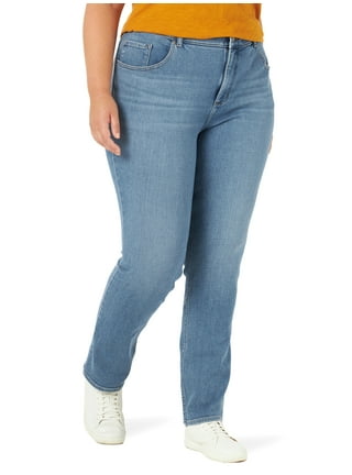 XXL Zip Straight-Cut Jeans - Ready-to-Wear 1ABIO7