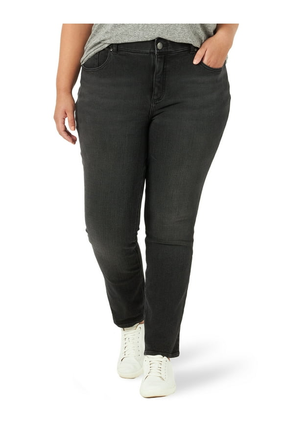 Women's Plus Size Ultra Lux Long Straight Jean