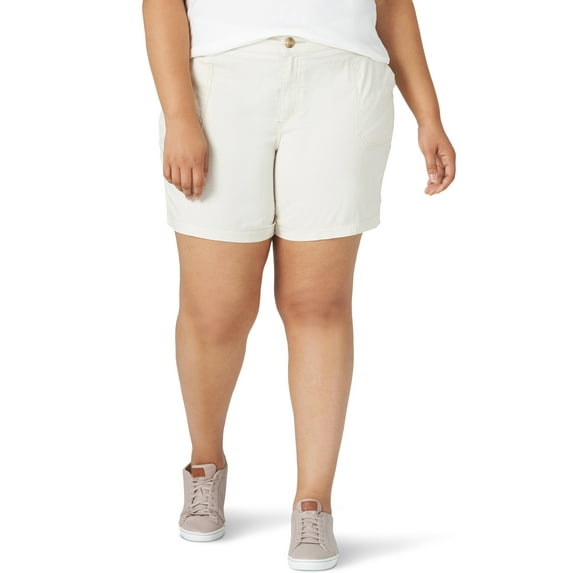 Lee Women's Plus Size Utility Short