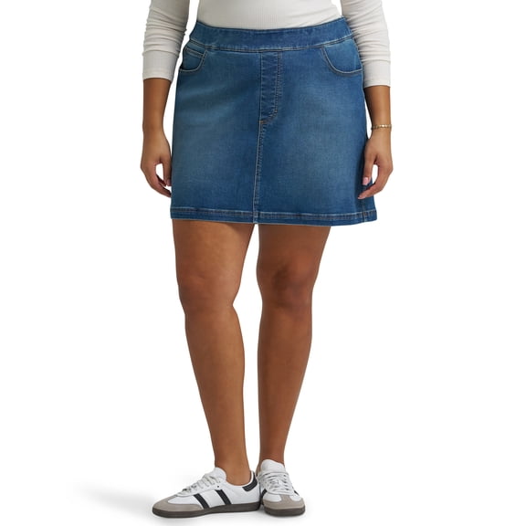 Lee® Womens Plus Pull-On Skort, Sizes 0X-4X