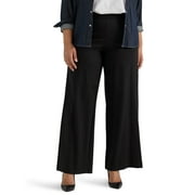 Lee  Womens Plus Ultra Lux Comfort Anywear Wide Leg Pant