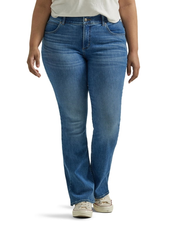 ® Women's Plus Ultra Lux Comfort with Flex Motion Bootcut Jean
