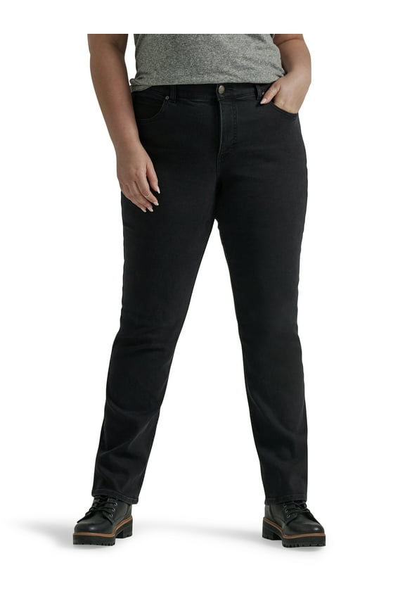 ® Women's Plus Ultra Lux Comfort with Flex Motion Straight Leg Jean