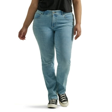 Lee® Women's Plus Ultra Lux Comfort with Flex Motion Straight Leg Jean