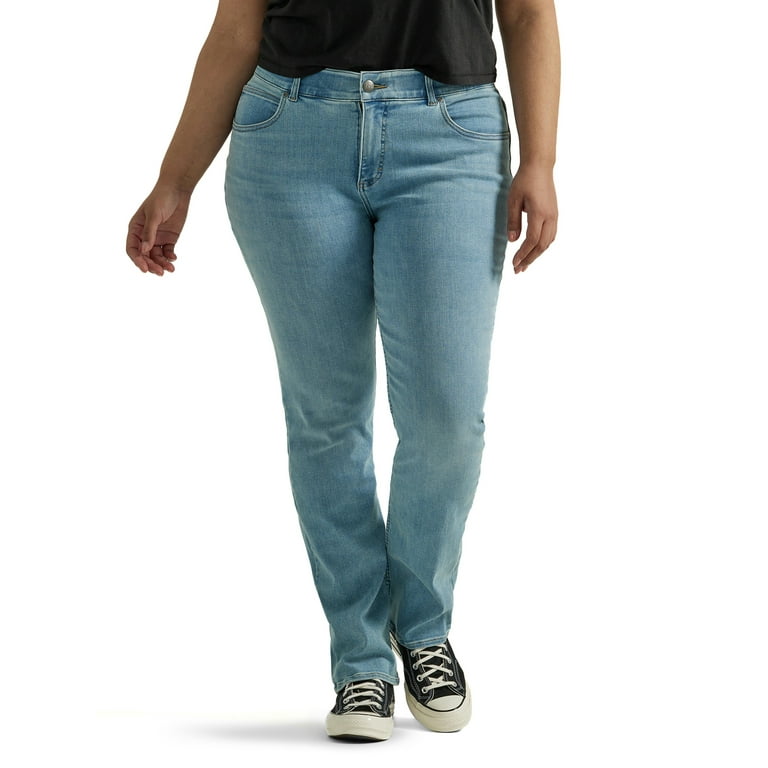 Lee® Women's Ultra Lux Comfort with Flex Motion Straight Leg Jean