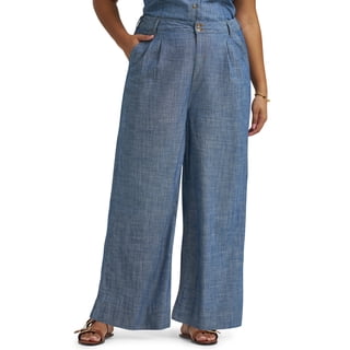 Lee® Women's Plus Heritage Loose Fit Trouser Pant, Sizes 16W-26W
