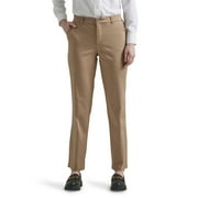 Lee® Women's Regular Fit Comfort Waist Straight Woven Pant