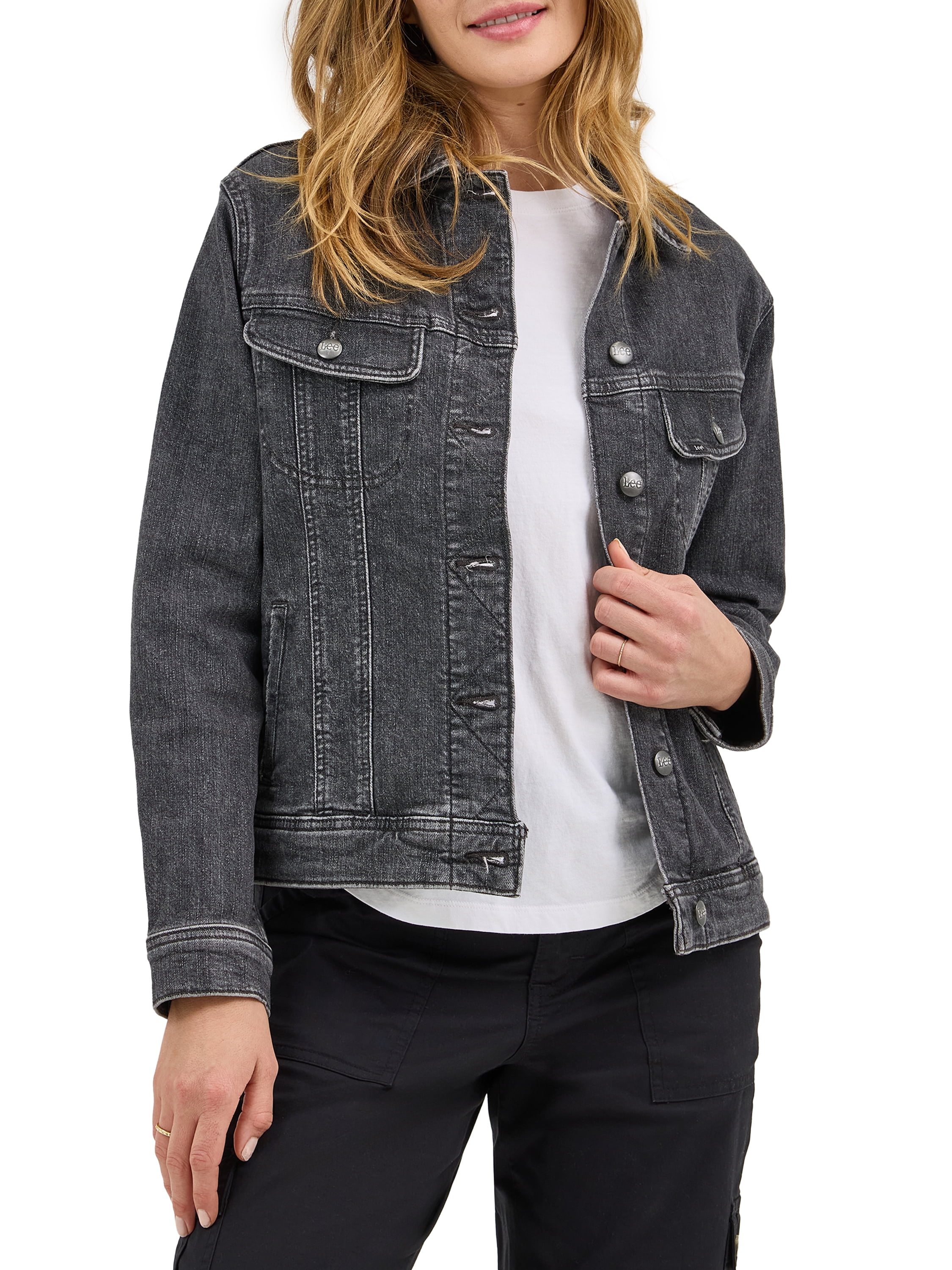 Lee® Women's Regular Fit Legendary Denim Jacket - Walmart.com