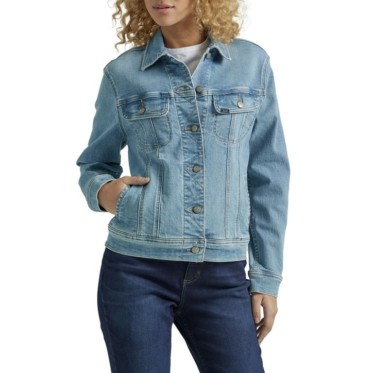 Lee denim jacket ladies best sale