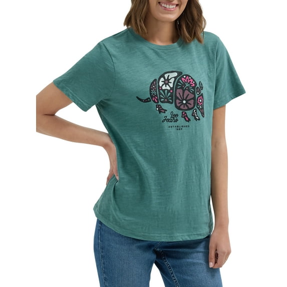 Lee® Women's Regular Fit Short Sleeve Graphic Tee, Sizes S-3XL