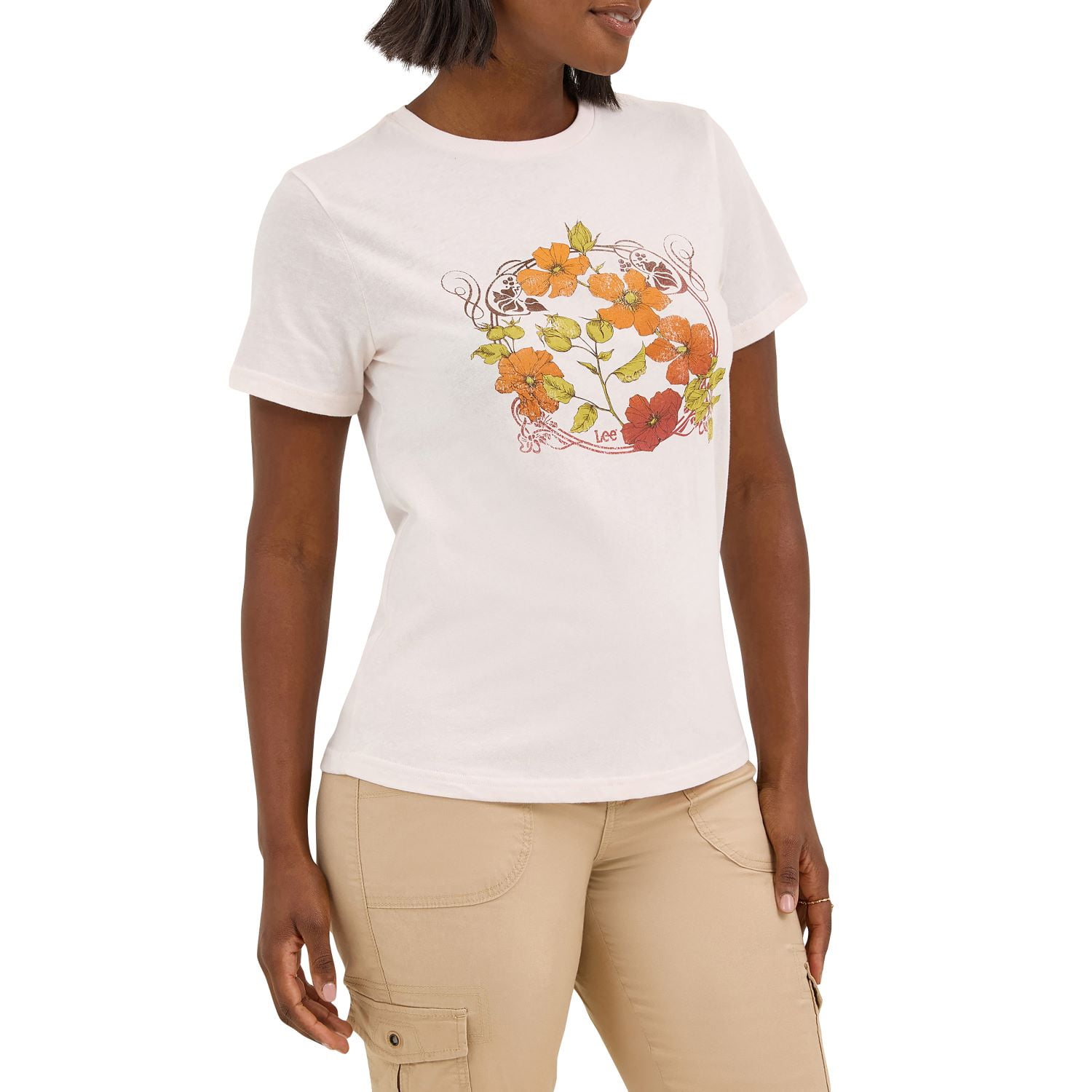 Lee® Women's Regular Fit Short Sleeve Graphic Tee, Sizes S-3XL