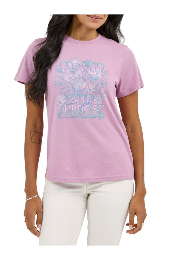® Women's Regular Fit Short Sleeve Graphic Tee, Sizes S-3XL