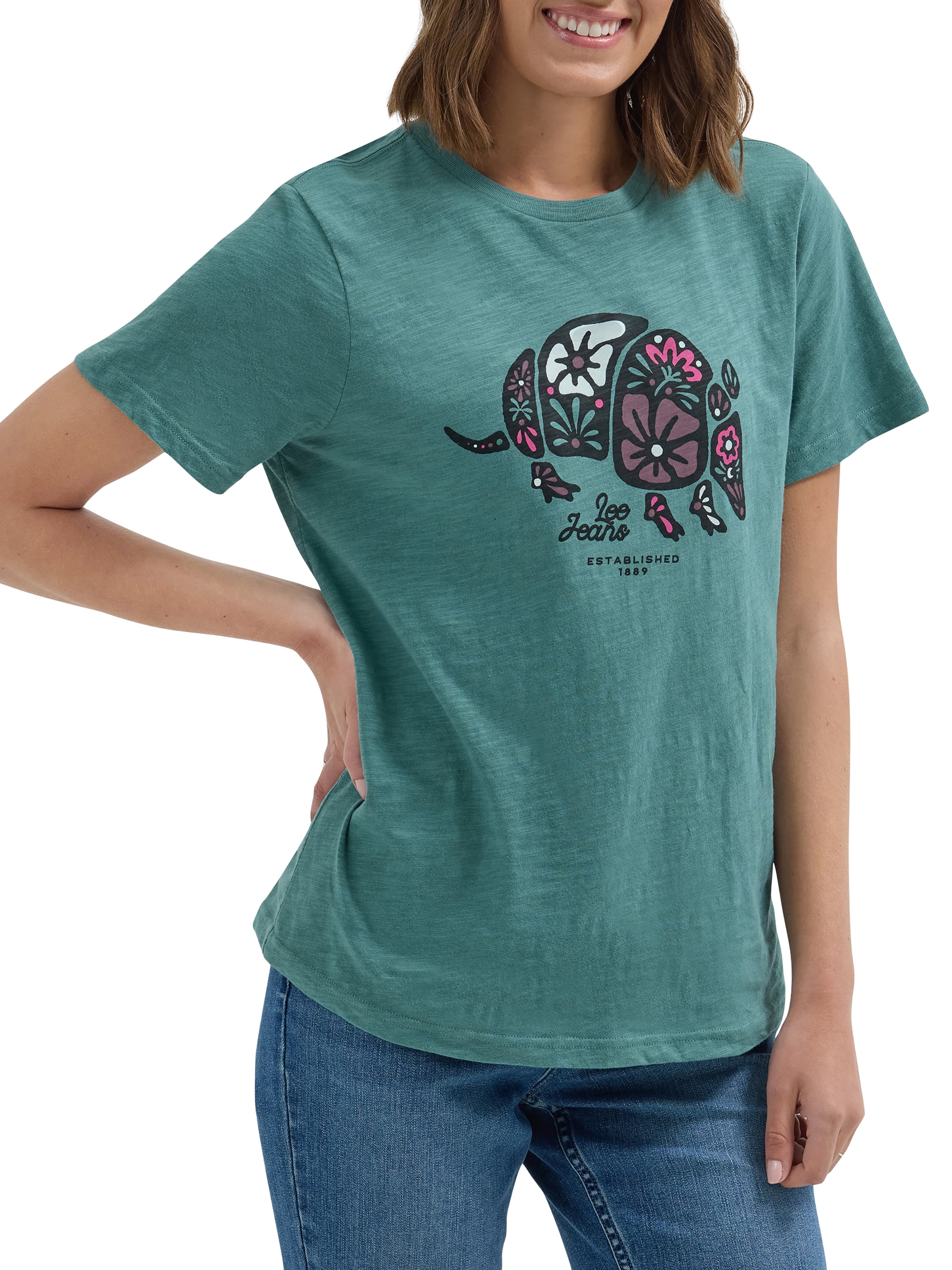 Lee® Women's Regular Fit Short Sleeve Graphic Tee, Sizes S-3XL
