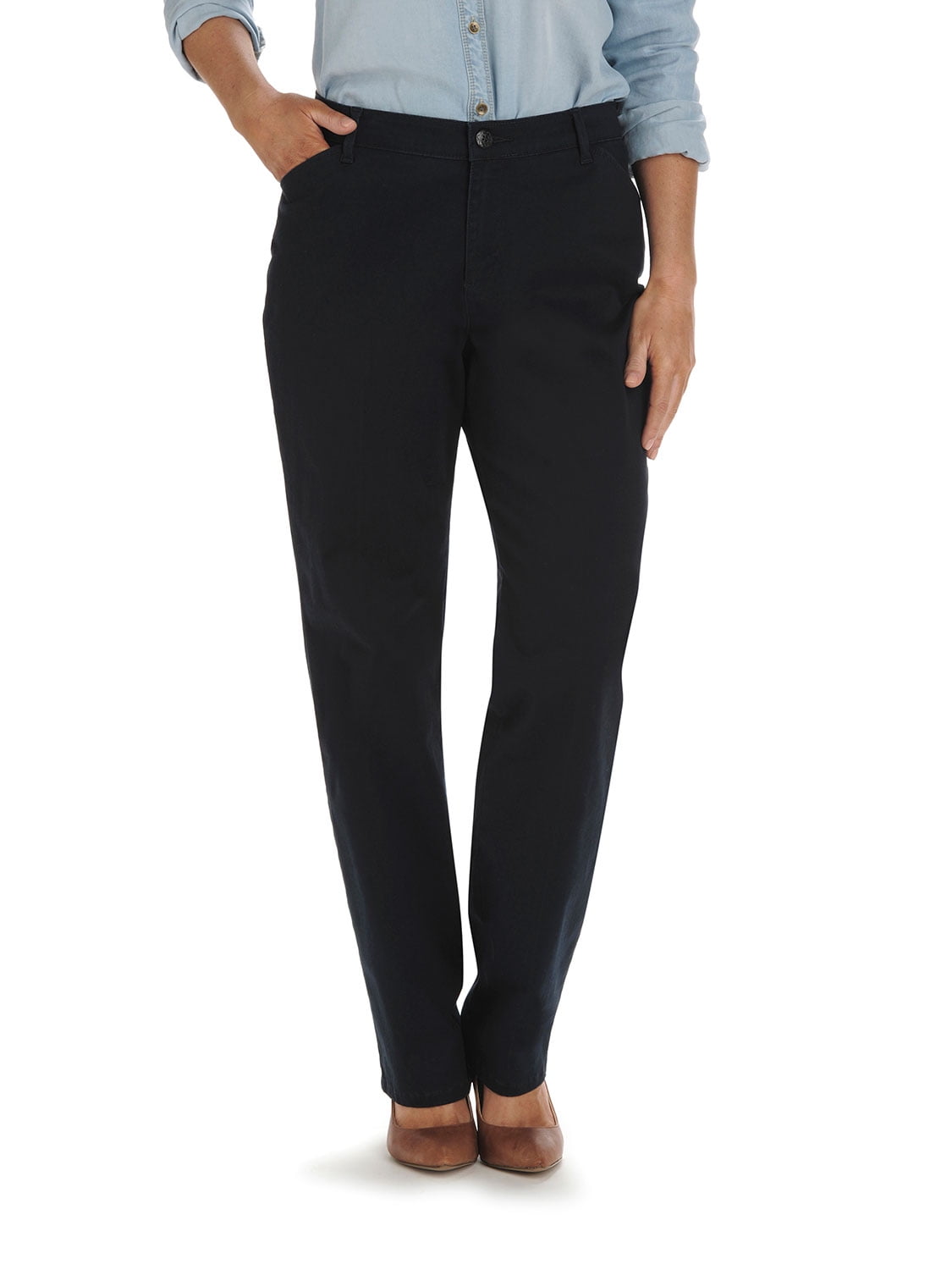 Lee® Women's Relaxed Fit Straight Leg Pant, Sizes 2-18
