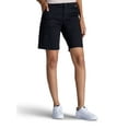 thumbnail image 1 of Lee Women's Relaxed Fit Cargo Avey Cargo Bermuda Shorts - Black, Black, 6, 1 of 3