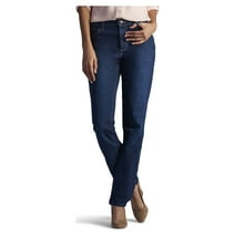 Entyinea Women's Skinny Jean Plus Stretch Relaxed Fit Straight Leg Jean ...