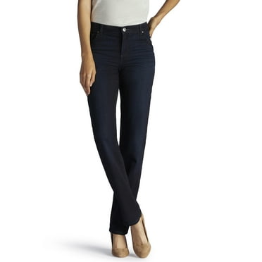 Lee Women's Relaxed Fit Straight Leg Jeans