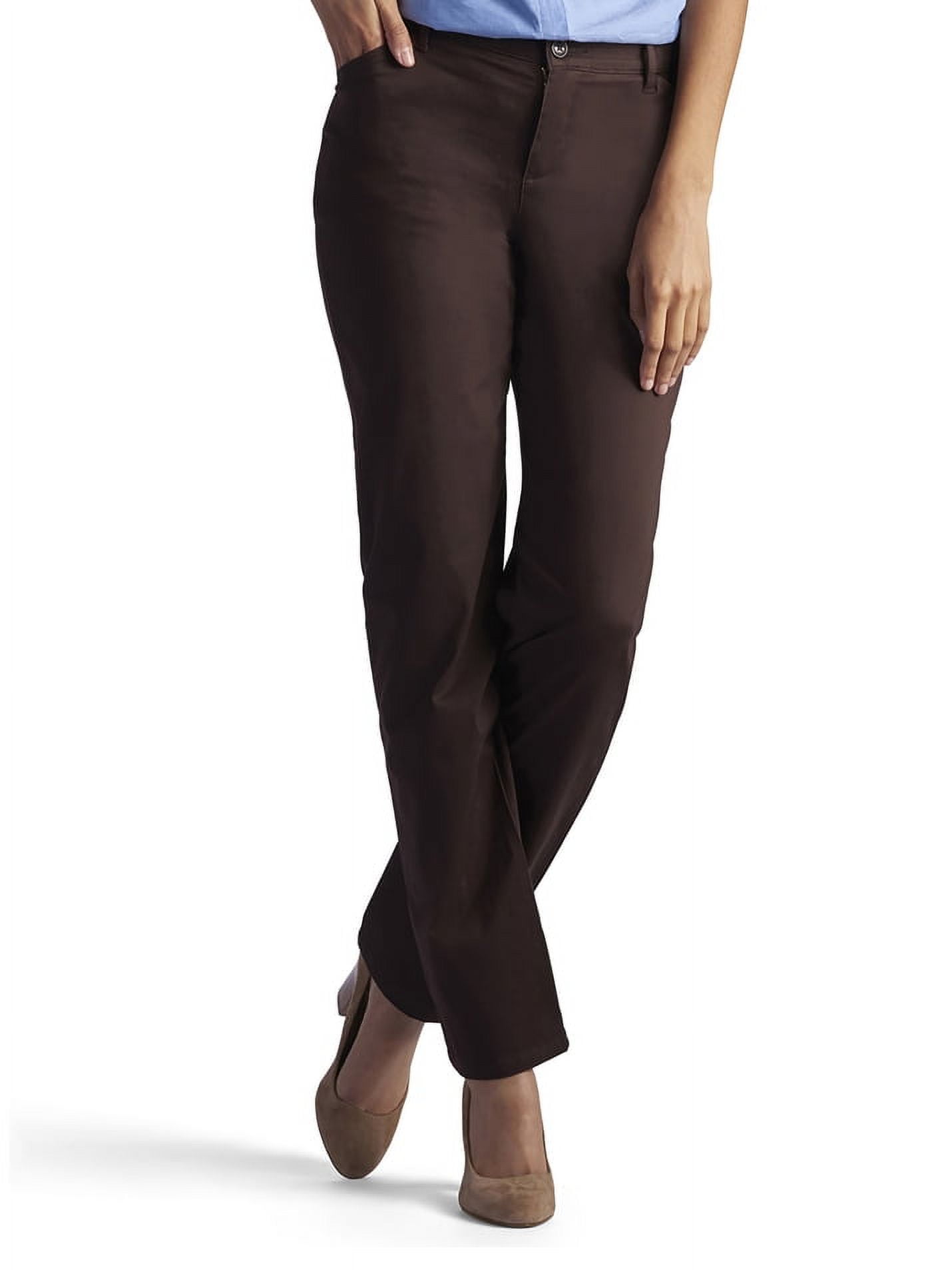 Lee Women's Relaxed Fit All Day Straight Leg Pants - Charcoal