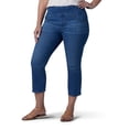 thumbnail image 1 of Lee Women's Sculpting Slim Fit Pull-On Denim Capri - Plus Size, Expedition, 16 Plus, 1 of 3