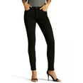 thumbnail image 1 of Lee Women's Slimming Fit Rebound Skinny Leg Jean Comfort Denim Bottoms Black New, 1 of 3