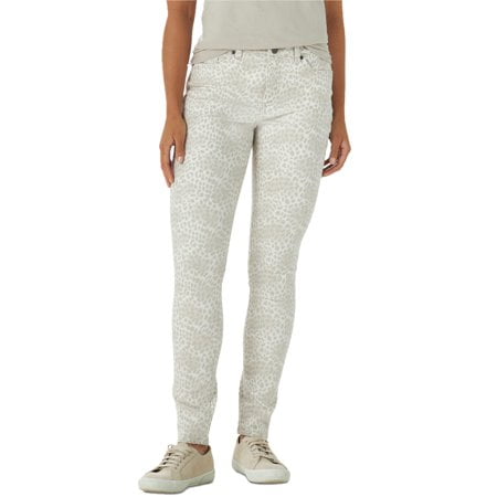 Lee Women s Sculpting Slim Fit Skinny Leg Jean Snow Leopard 16