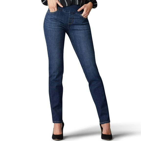 Lee Women's Sculpting Slim Fit Slim Leg Pull On Jean