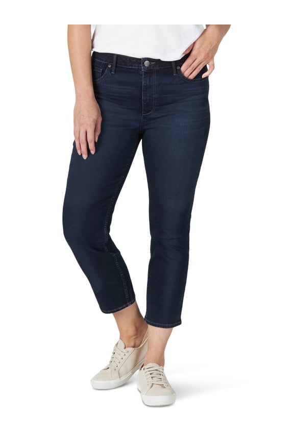 Women's Shape Illusions Crop Long Jeans