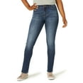 thumbnail image 1 of Lee Women's Slim Fit Skinny Leg Midrise Jean, Lagoon Blue, 18 Long, 1 of 6