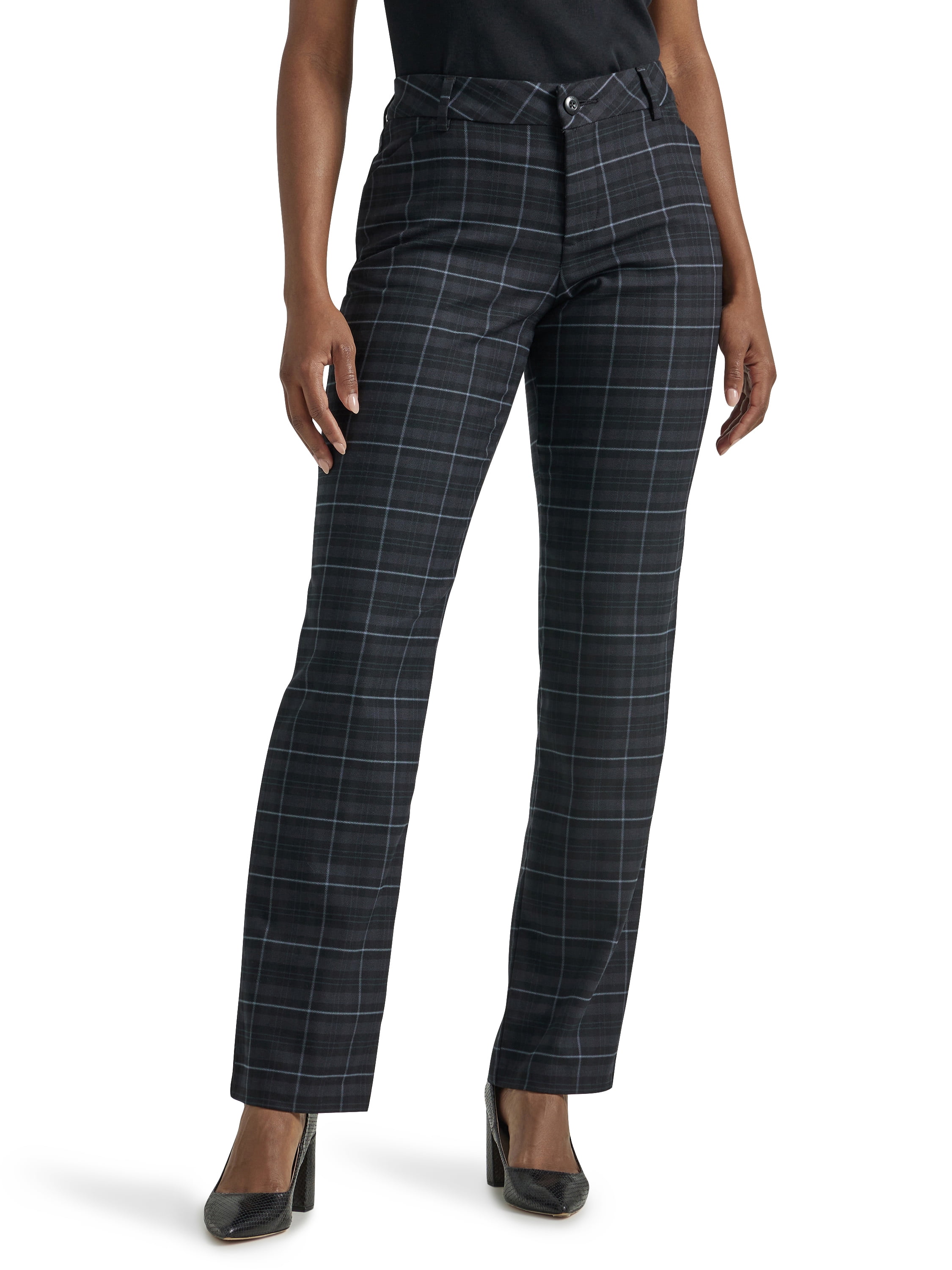 Stretch Loose Straight Leg Women Pants