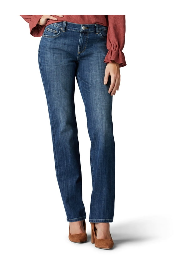 Women's Stretch Relaxed Fit Straight Leg Jean